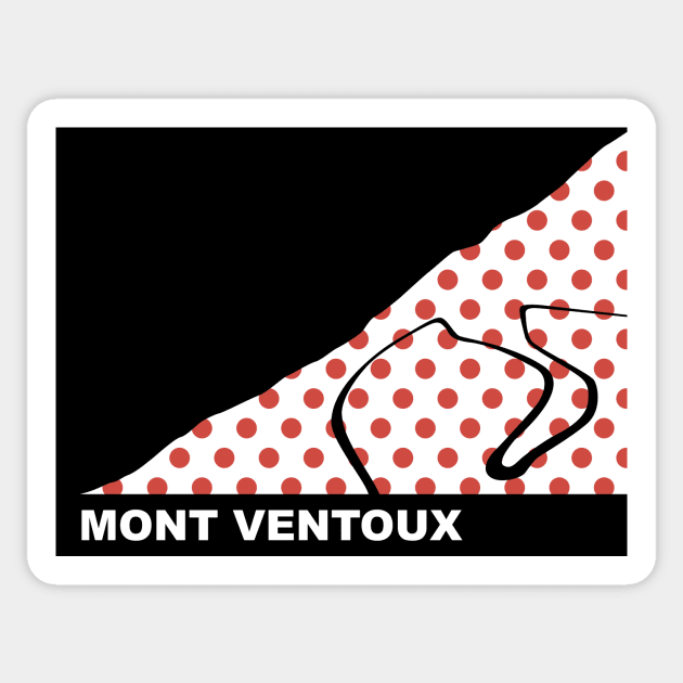 Mont Ventoux - KOM Sticker by NeddyBetty